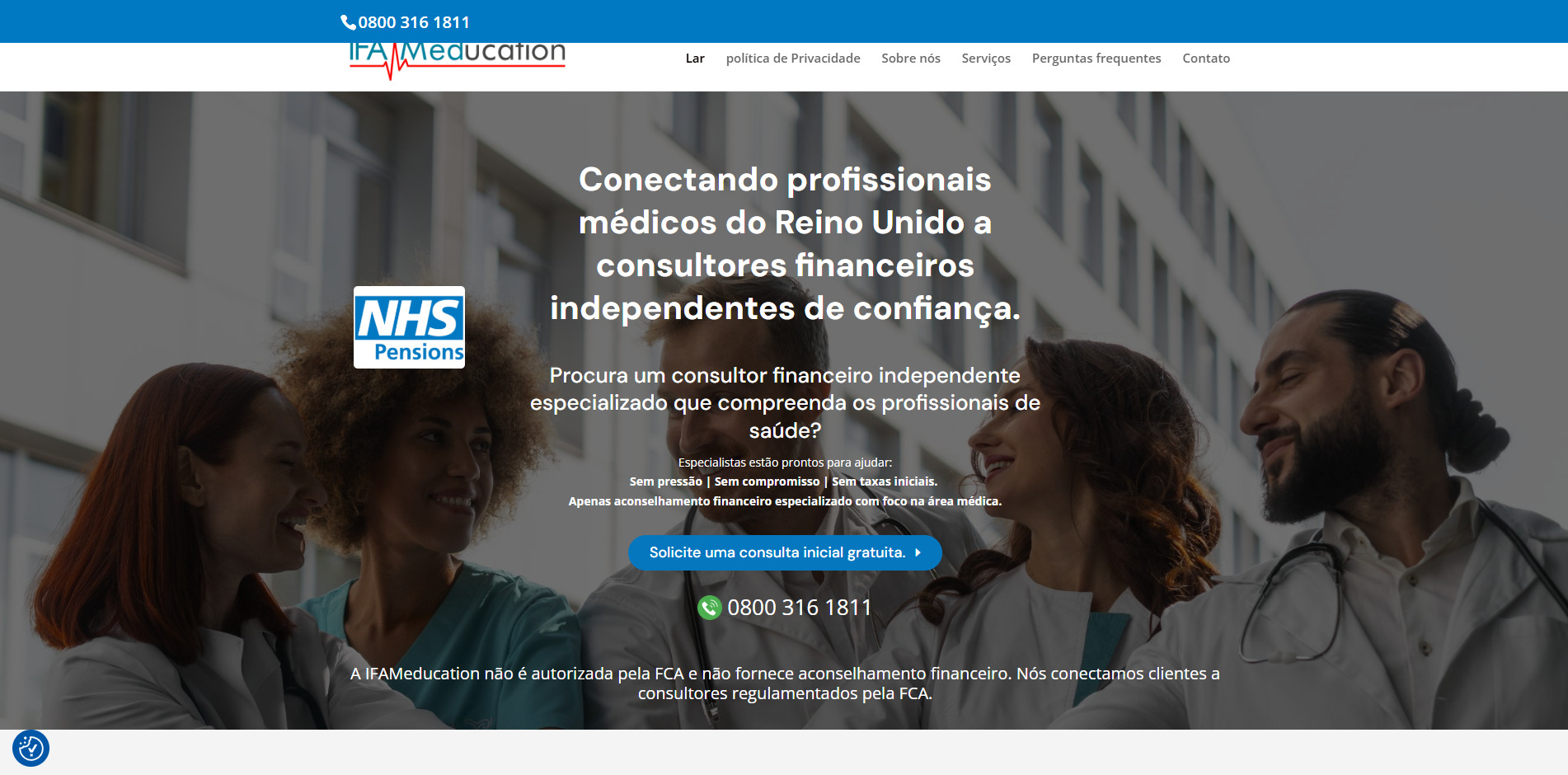 INFAMEDUCATION — consultoria financeira