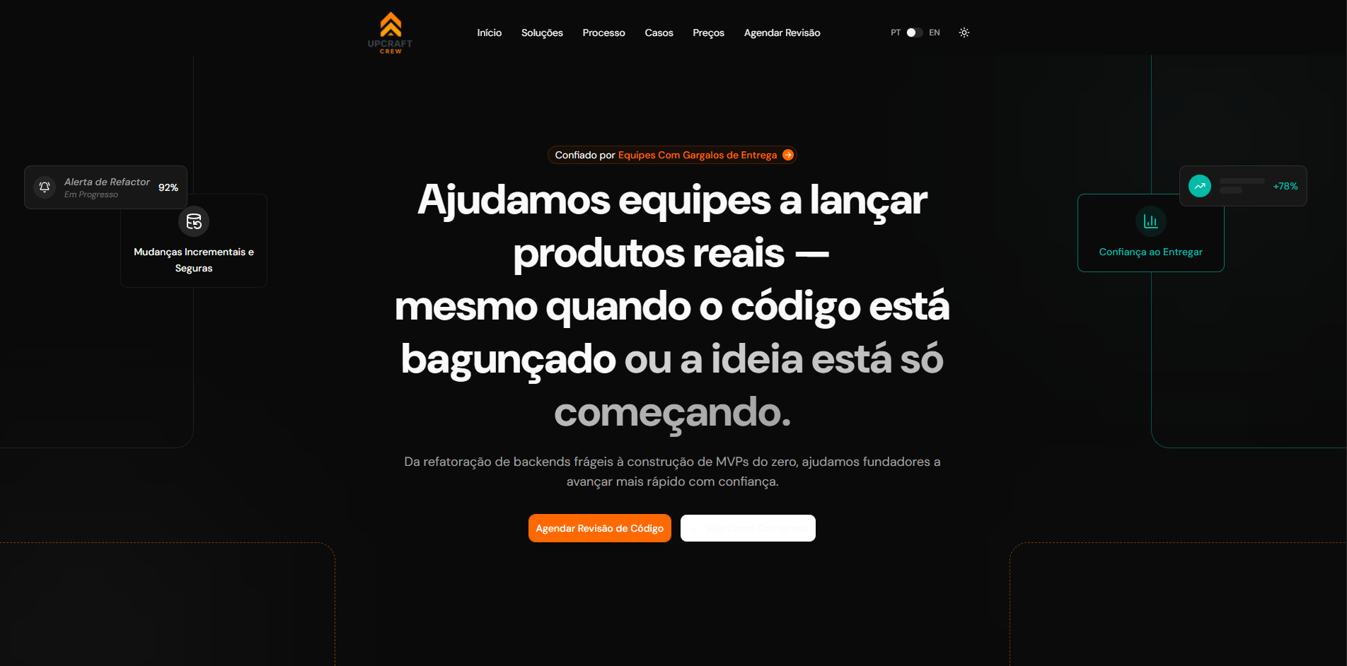 Upcraft Crew — site principal