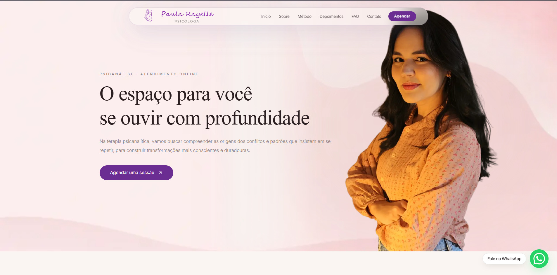 PAULA RAYELLE — psicoterapia