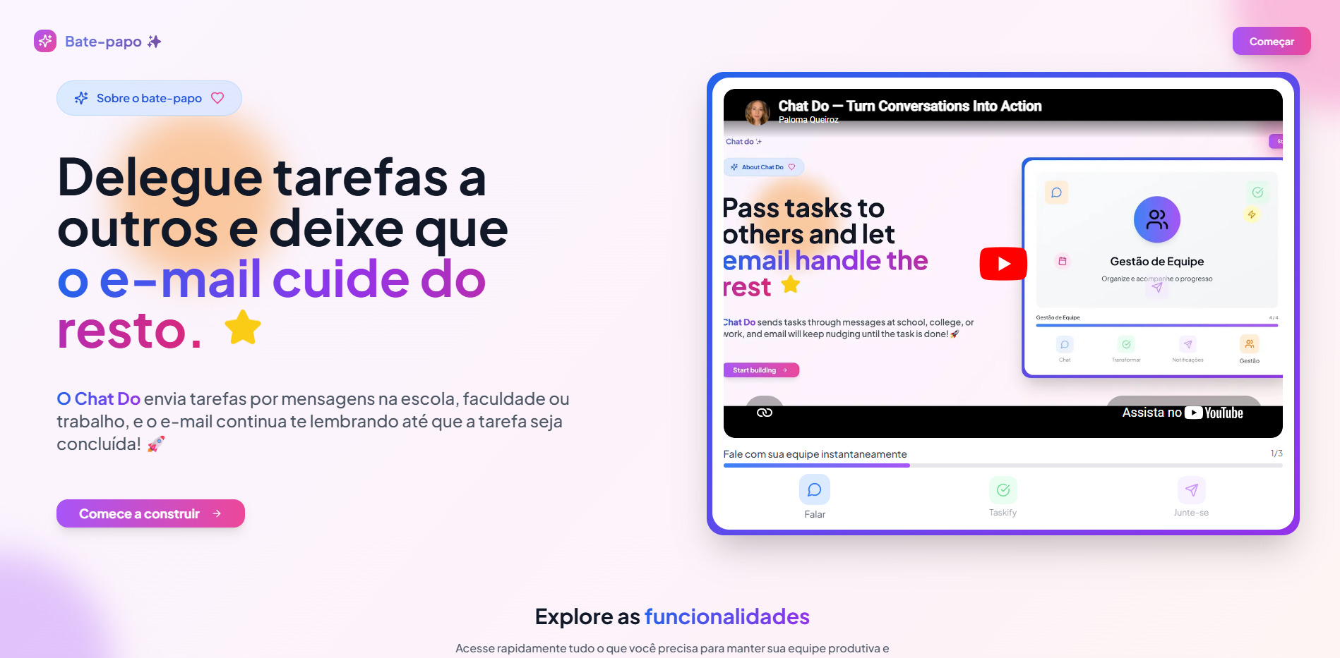 TODOCHAT — ferramenta de chat para tarefas